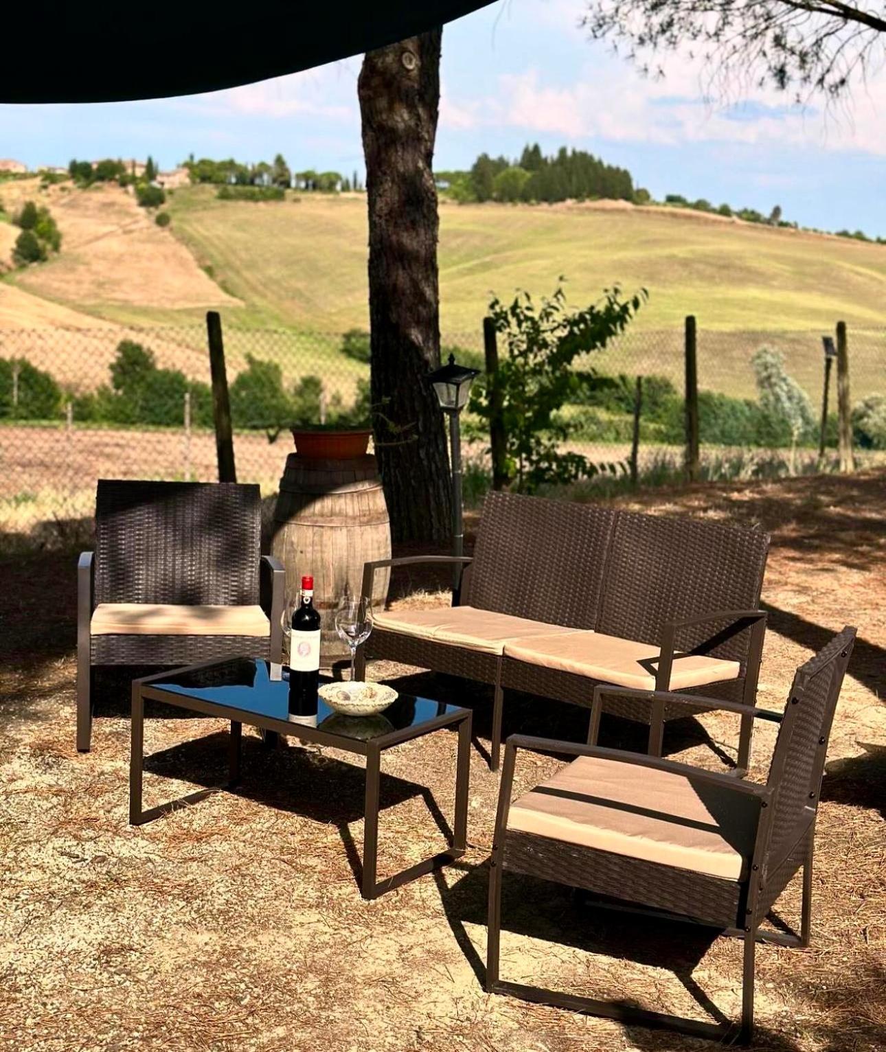 Agriturismo La Terrazza Sul Mangia 锡耶纳 外观 照片